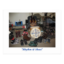 "Rhythmus u. Schuhe" (Postkarte)