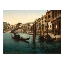 Rialto Brücke I, Venedig, Italien Postkarten