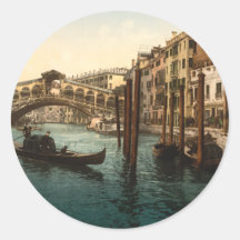 Rialto Brücke I, Venedig, Italien Stickers