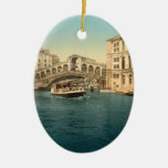 Rialto Brücke und Canal Grande, Venedig Weihnachtsornament