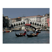Rialto Brücke, Venedig Postkarte
