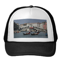 Rialto Brücke, Venedig Truckermützen