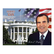 Richard Nixon - 37. Präsident der US Postkarten