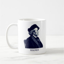 Richard Wagner, blau Teetasse
