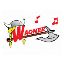 Richard Wagner Postkarte