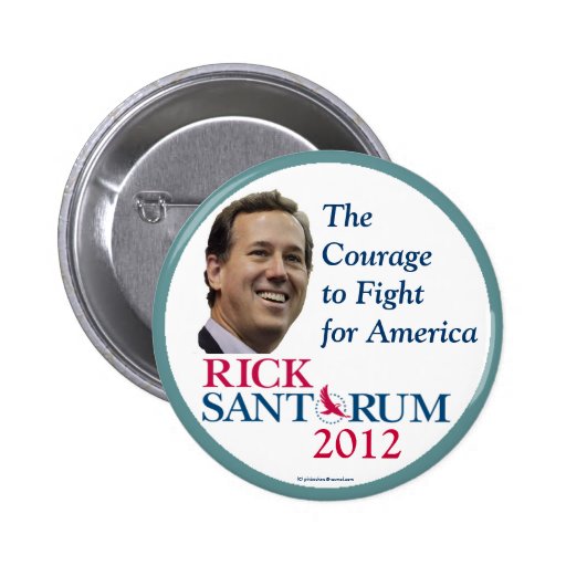 Rick Santorum 2012 republikanische politische pinb Buttons