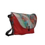 Rickshaw-Botetasche der Glasherzen dekorative Kuriertaschen