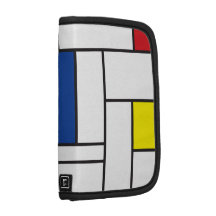Rickshaw-Folio Mondrian Minimalist De Stijl Art Planer