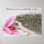 Riechen Sie das Rosenplakat