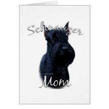 Riesenschnauzer-Mamma 2 Karten