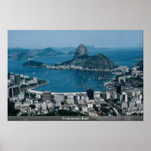 Rio de Janeiro, Brasilien Plakate