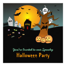 RIP Graveyard-Halloween-Einladung 2