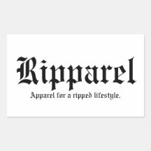Ripparel - offizieller Aufkleber