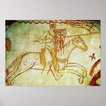 Ritter Kreuzfahrer Posterdruck