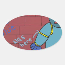 RNoPZ Billy Blau Sticker