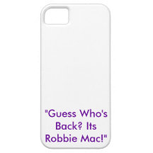 Robbie Mac offizieller iPhone Fall iPhone 5 Etui