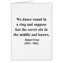 Robert Frost-Zitat 4a Karten