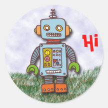 Roboter Aufkleber