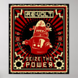 Roboter-Aufruhr Plakat