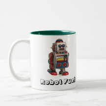 Roboter-Brennstoff Kaffee Tasse