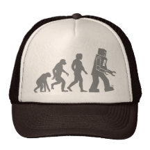 Roboter-Evolutions-Hut Kult Cap