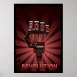 Roboter-Revolution Plakate
