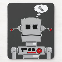 Roboter-Schraube Mousepad