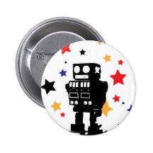 Roboter-Stern Button