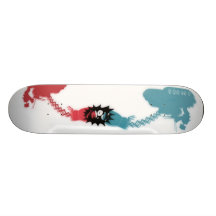 Roboter-Verbesserung Bedruckte Skateboarddecks