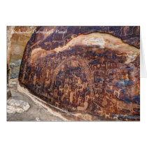 Rochester-Petroglyphe-Platte - Utah karten