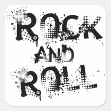 Rock-and-Roll Aufkleber