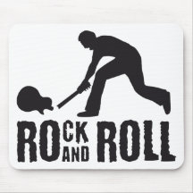 rock and roll mousepads