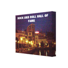 ROCK-AND-ROLLhall-Leinwand Galerie Falt Leinwand