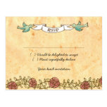 Rock-and-Rollhochzeit (Rosen) UAWG Postkarte