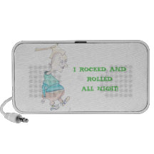 Rock-and-Rollkater Mp3 Lautsprecher