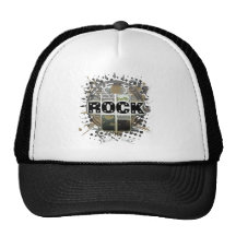 Rock=Life "Vintager Felsen-" Baseballmütze