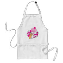 Rockabilly Eiscreme des Zuckermädchens Schürzen