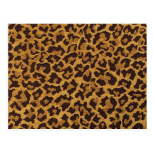 Rockabilly rab Leopard-Druck-Geschenke u. Sammlers Postkarten