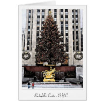 Rockefeller-Mitte - New York City Grußkarten