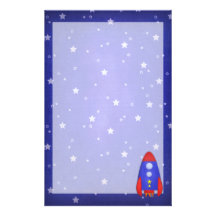 Rocket-Schiff stationär Personalisierte Druckpapiere