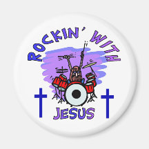 Rockin mit christlichem Geschenk Jesuss Magnete