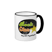 Rockstar bis zum Nacht - Tagesjob-Psychologe Tee Tasse