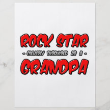 Rockstar-… Großvater Flyerdesign
