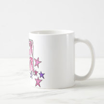 RockStar im Rosa Tee Tasse