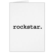 rockstar. karte