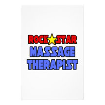 Rockstar-Massage-Therapeut Individuelles Druckpapier