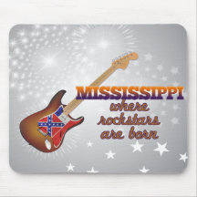 Rockstars sind in Mississippi geboren Mauspads