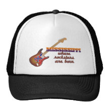 Rockstars sind in Mississippi geboren Netzcap