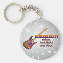 Rockstars sind in Mississippi geboren Schlüsselband