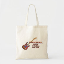 Rockstars sind in Mississippi geboren Tasche